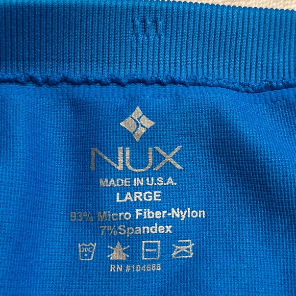 NWT NUX Maya Bandeau Sports Bra color Sea Breeze - Picture 4 of 7